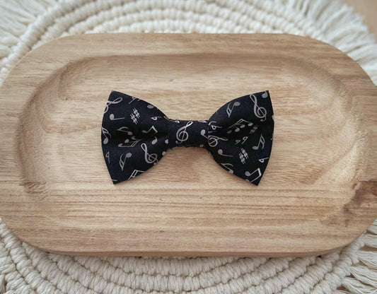 Black Music Bow Tie
