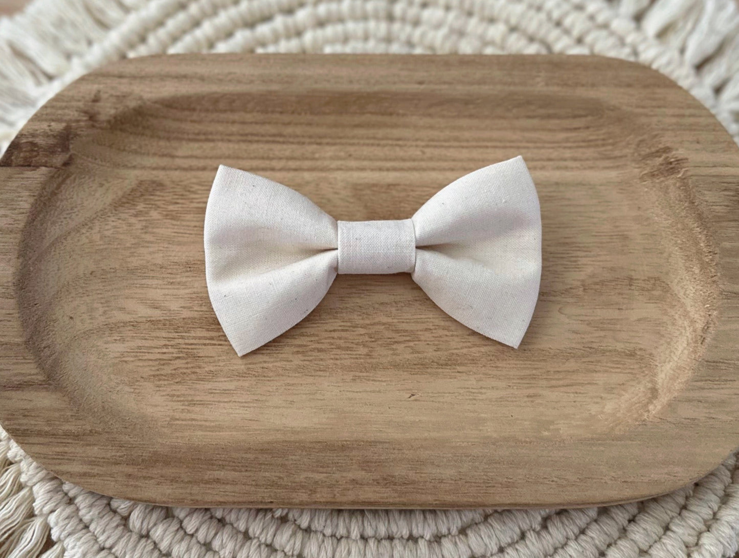 Oatmeal Bow Tie