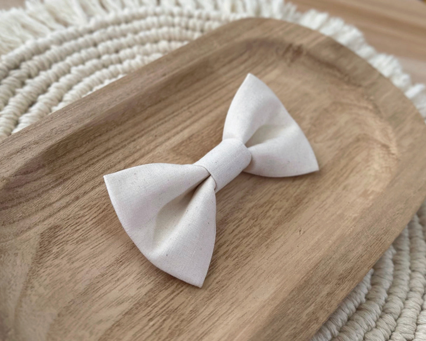 Oatmeal Bow Tie