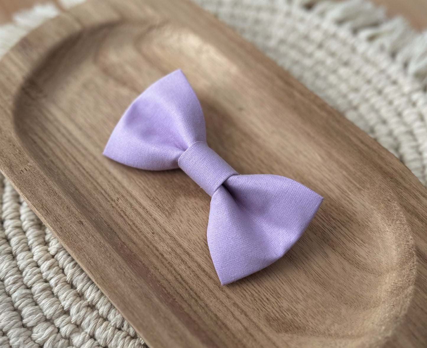 Light Purple Bow Tie