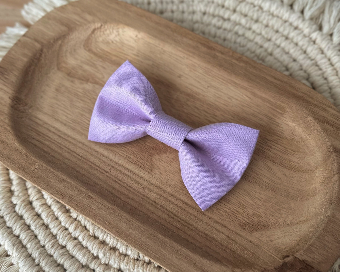 Light Purple Bow Tie