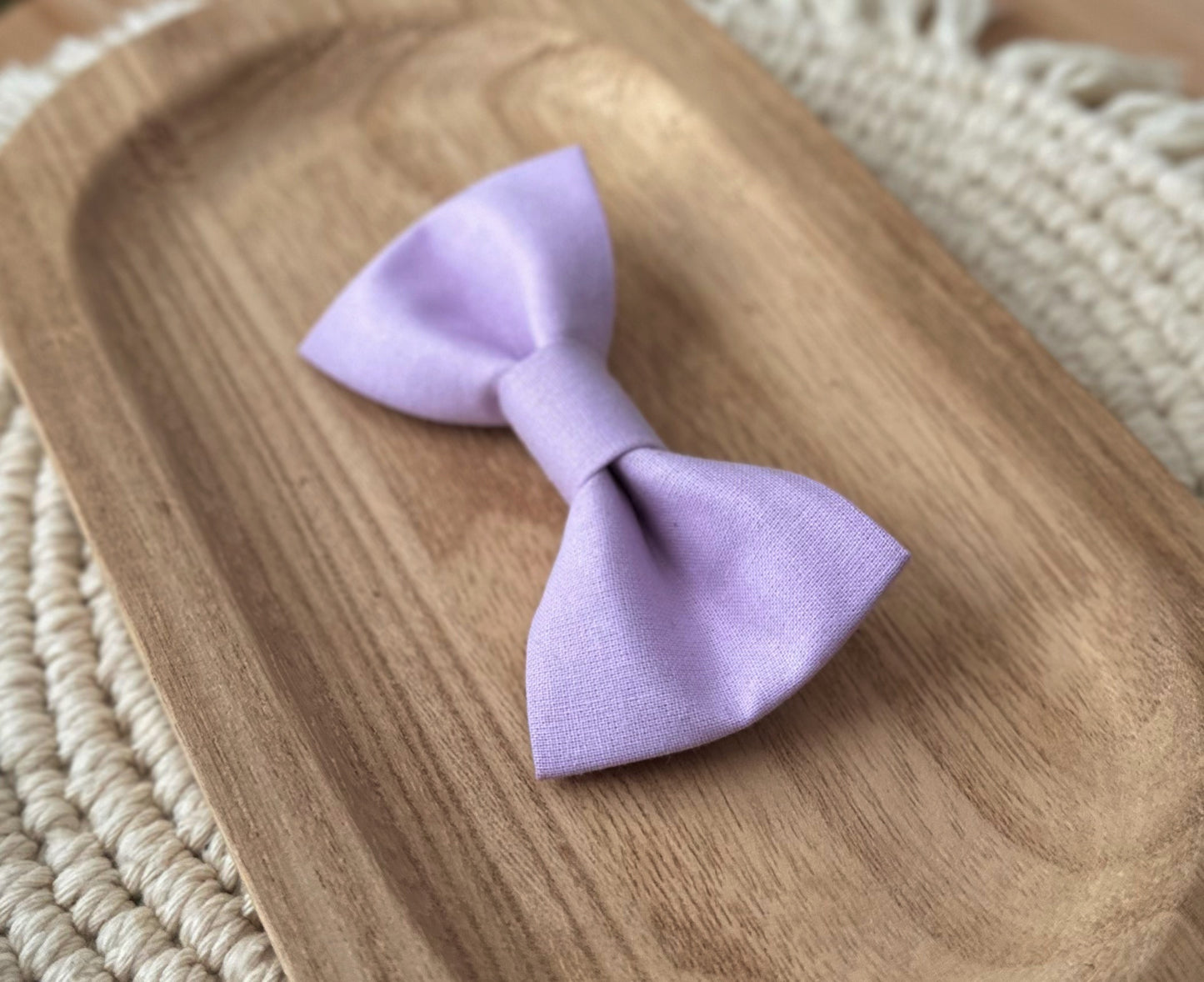 Light Purple Bow Tie