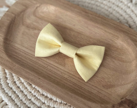Light Yellow Bow Tie