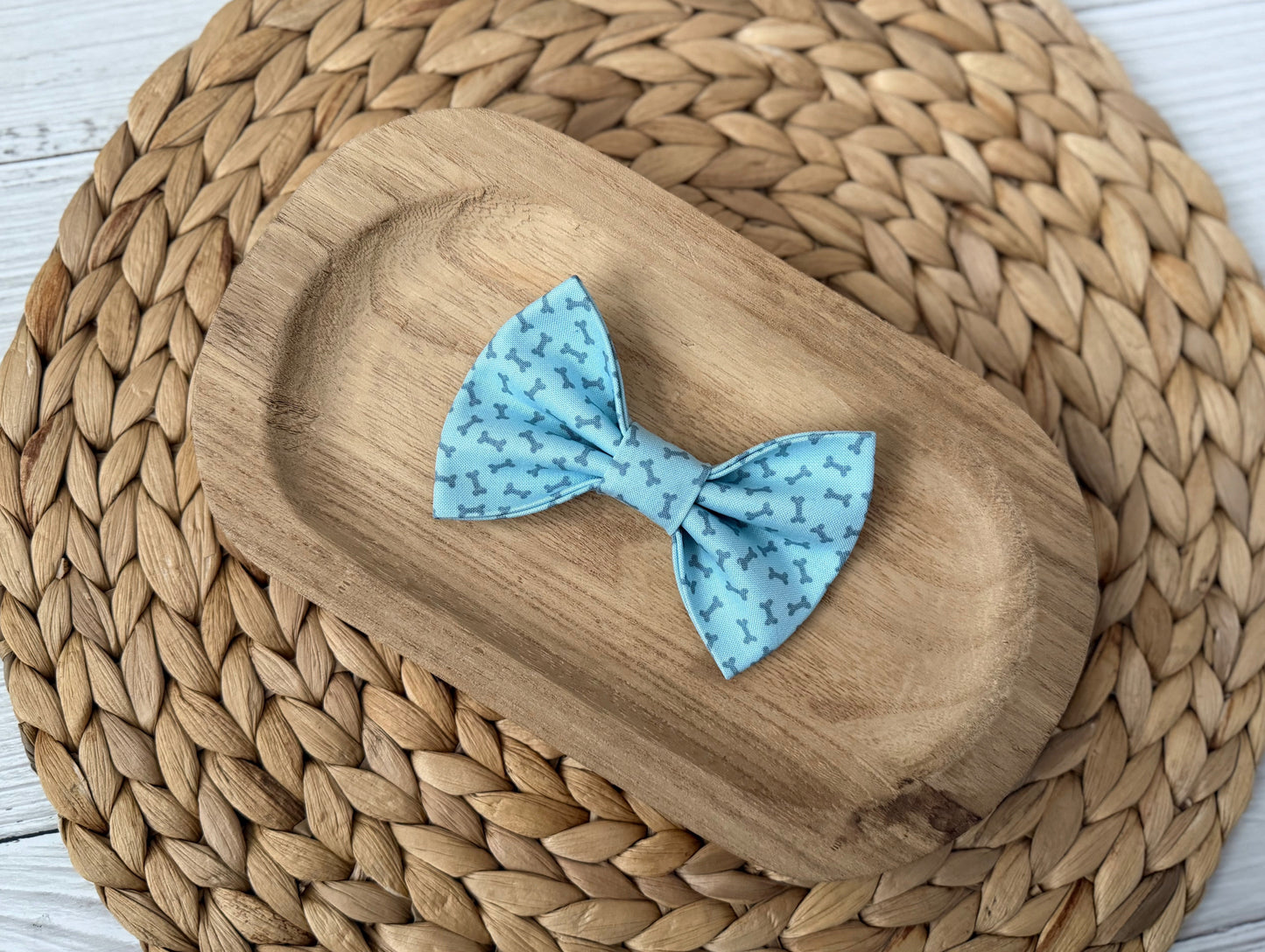 Dog Bone Pet Bow Tie