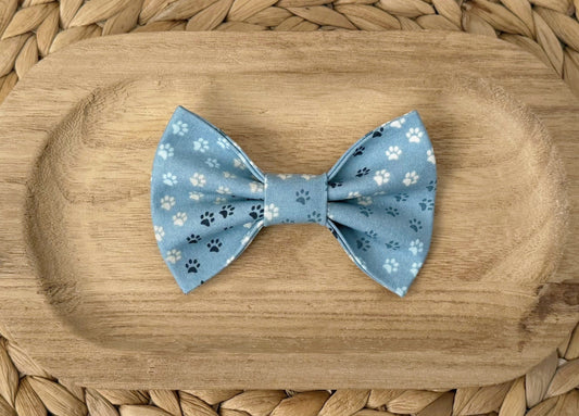 Paw Print Pet Bow Tie