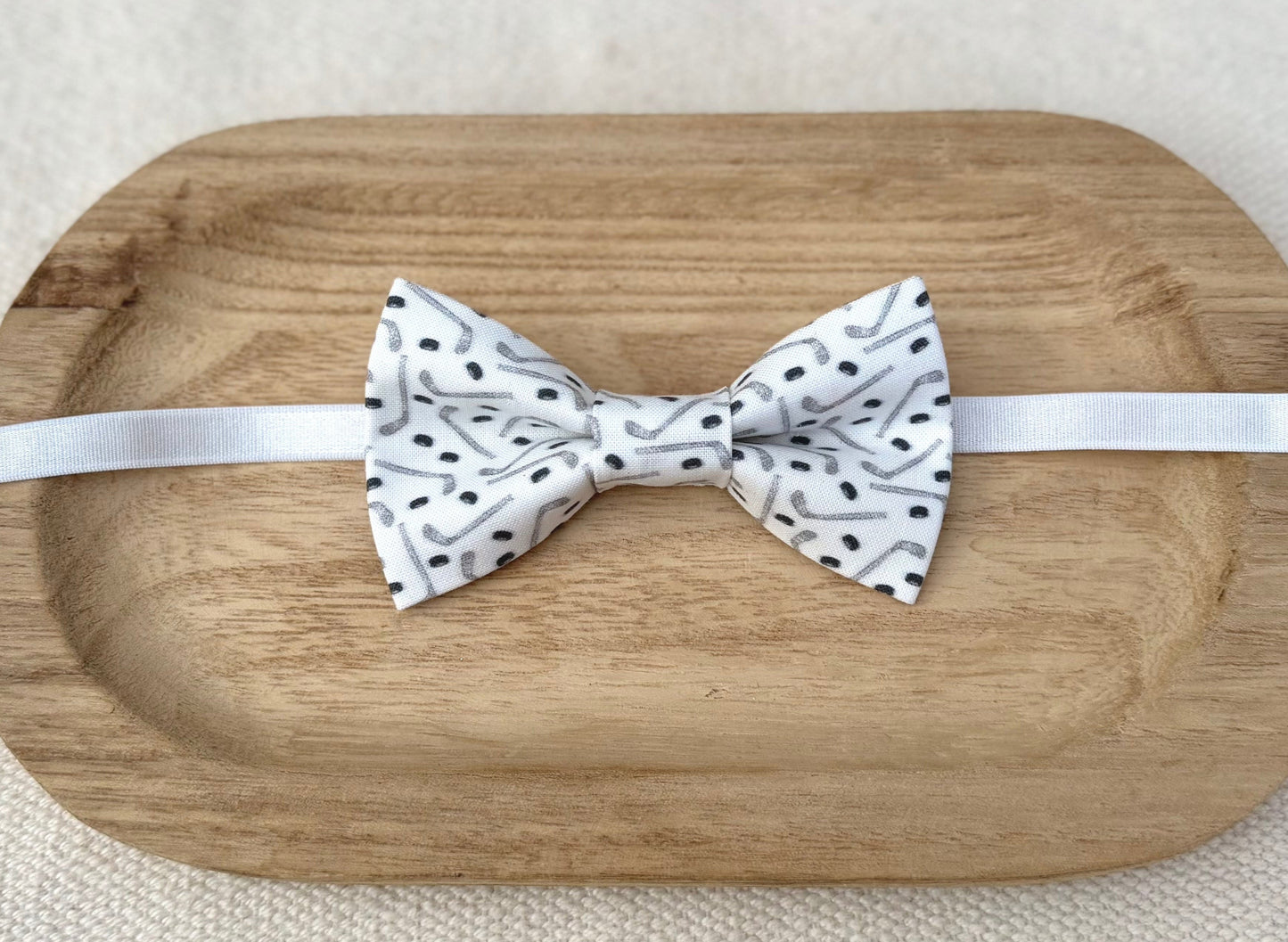 Hockey Sticks Bow Tie