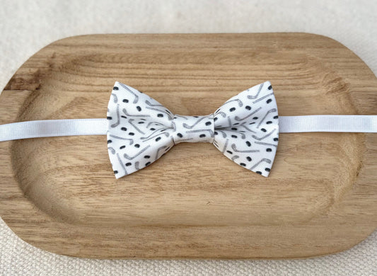 Hockey Sticks Bow Tie