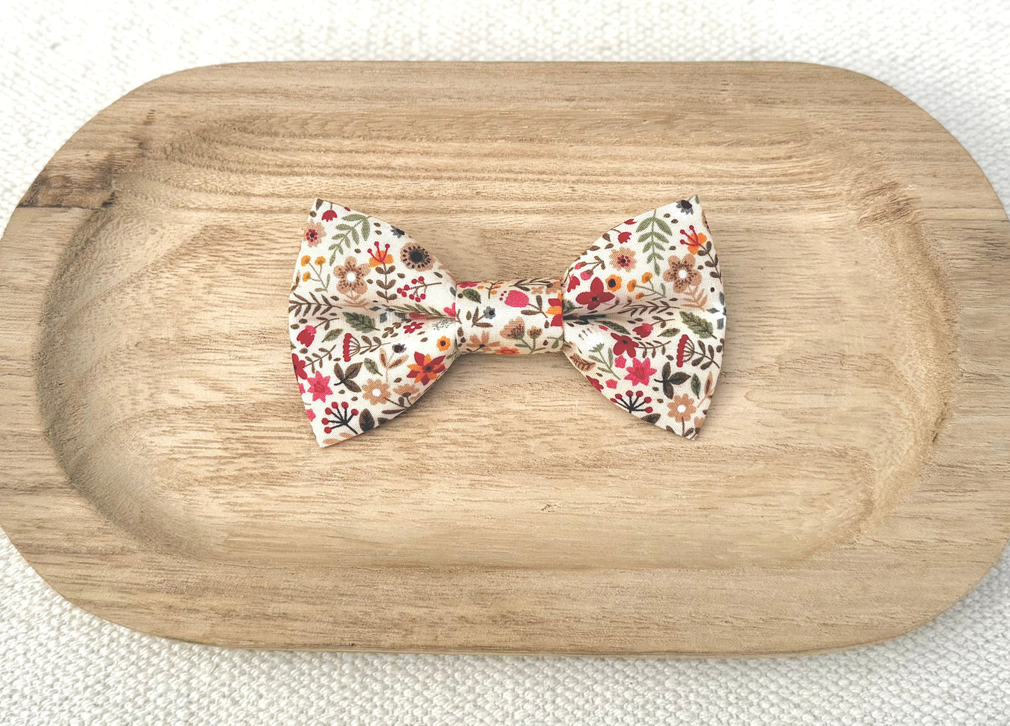 Boho Floral Bow Tie