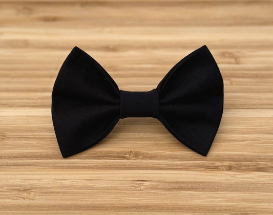 Black Pet Bow Tie