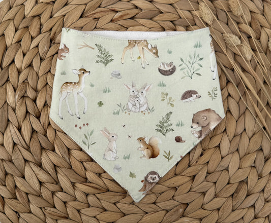 Forest Animals Baby Bib