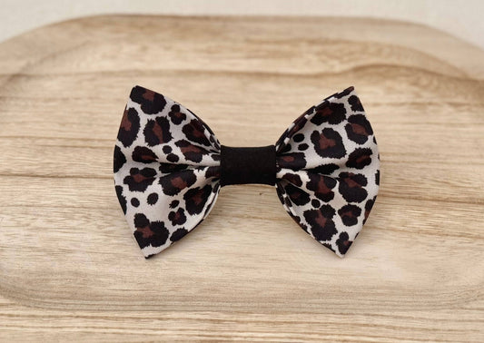 Leopard Print Pet Bow Tie