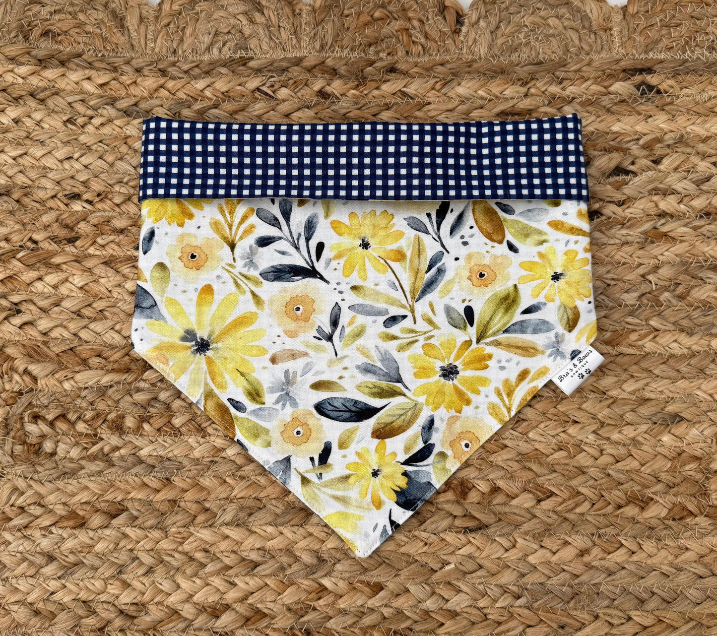 Summer Florals Pet Bandana Bib