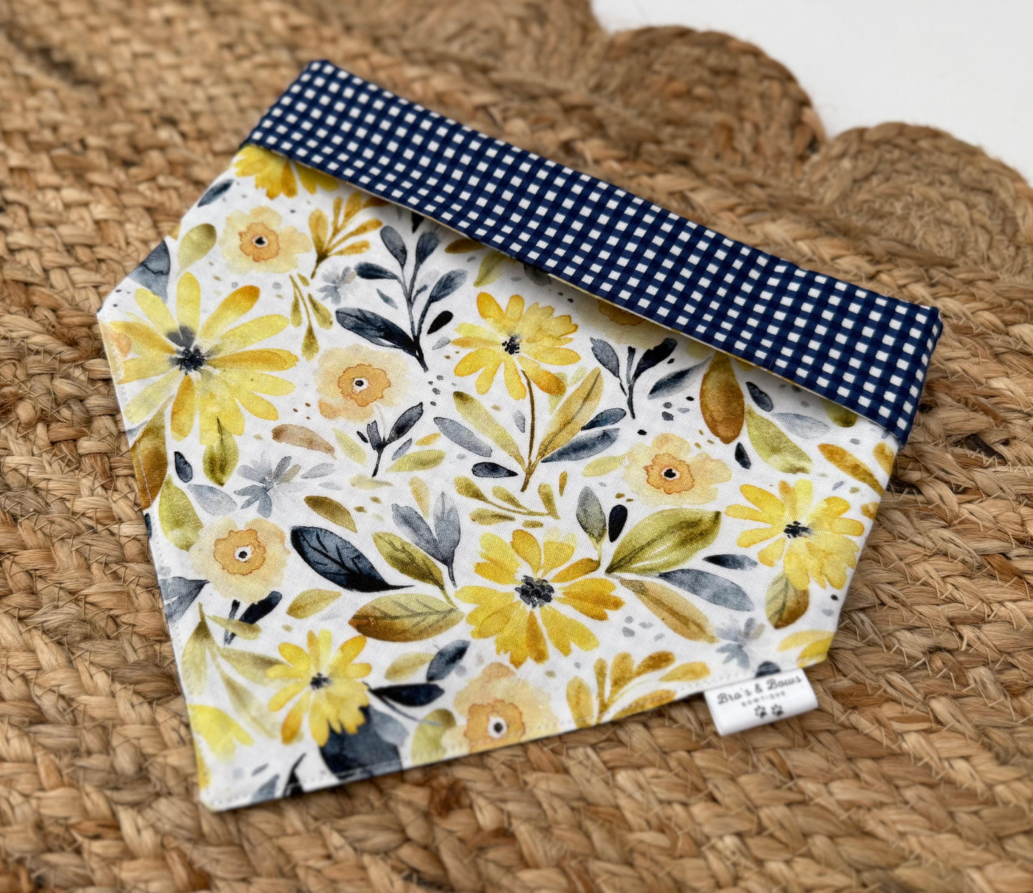 Summer Florals Pet Bandana Bib