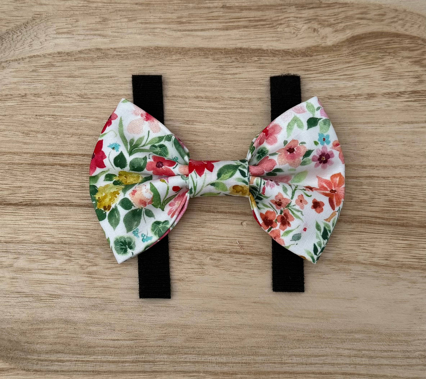 Floral Pet Bow Tie