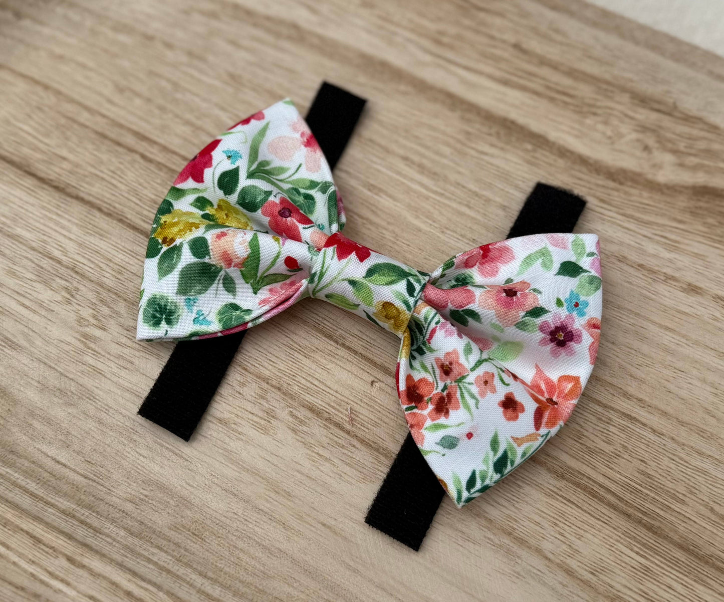 Floral Pet Bow Tie