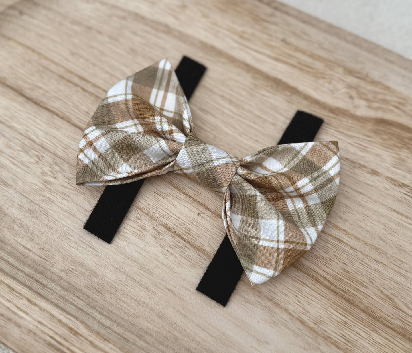 Plaid Pet Bow Tie