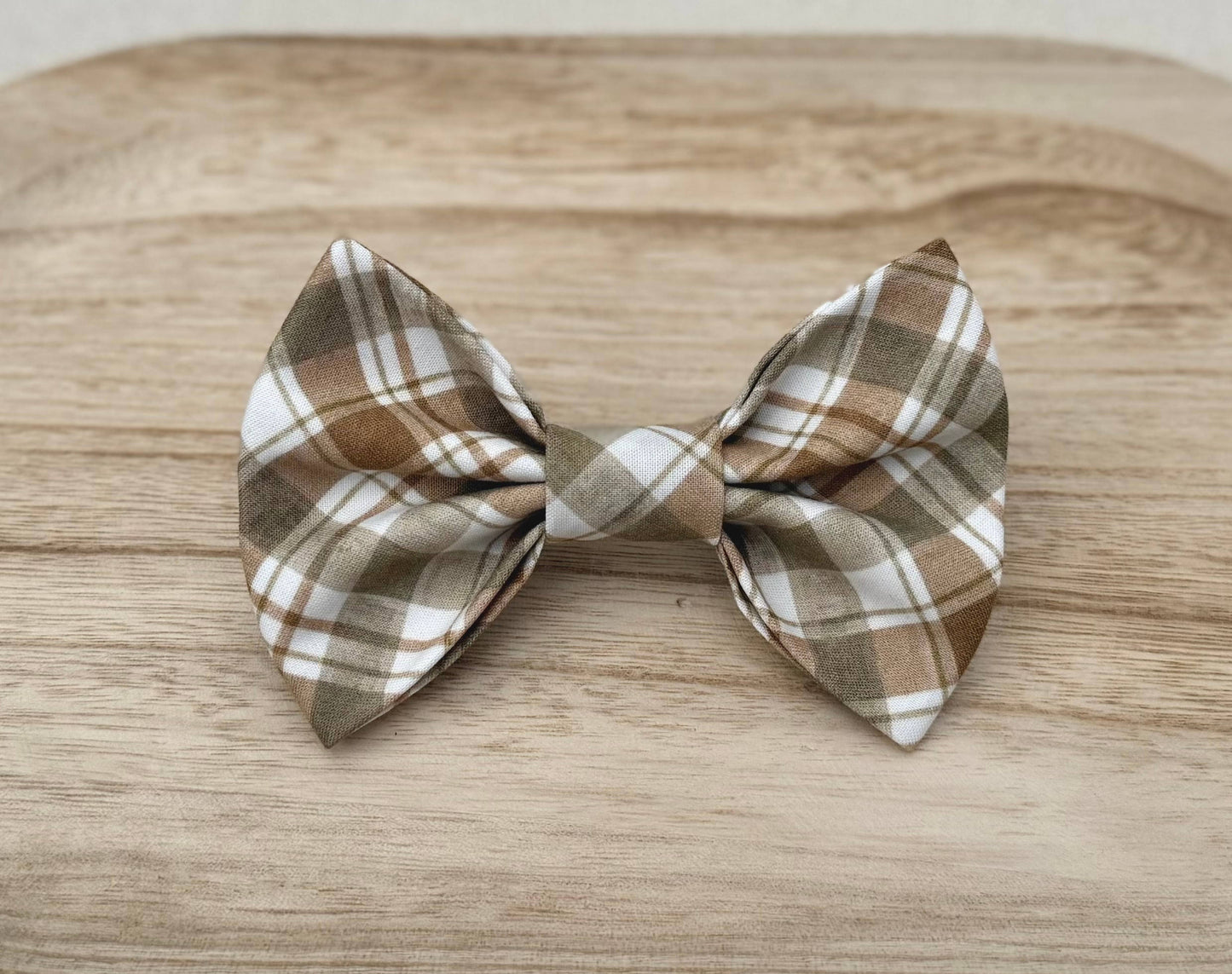 Plaid Pet Bow Tie