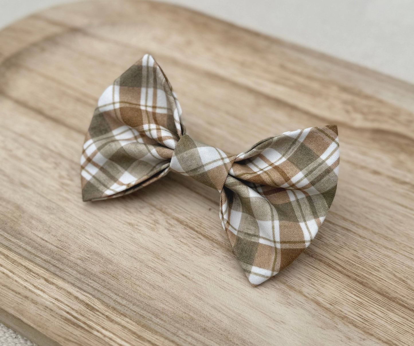 Plaid Pet Bow Tie