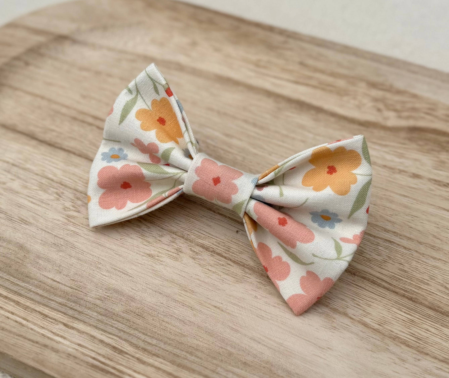 Floral Pet Bow Tie