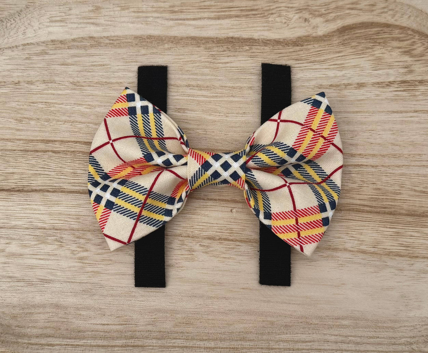 Plaid Pet Bow Tie
