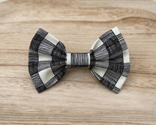 Plaid Pet Bow Tie