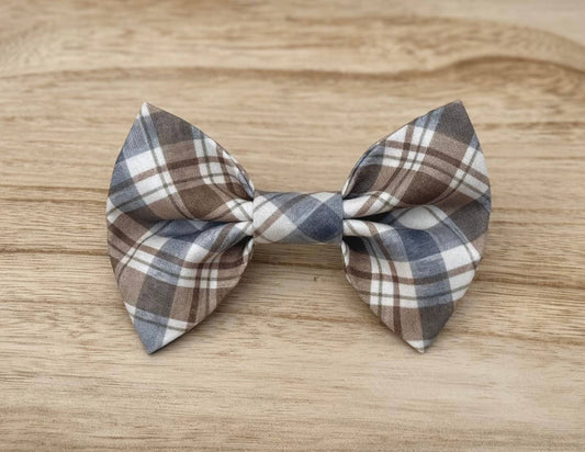 Plaid Pet Bow Tie