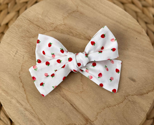Strawberries Hair Bow