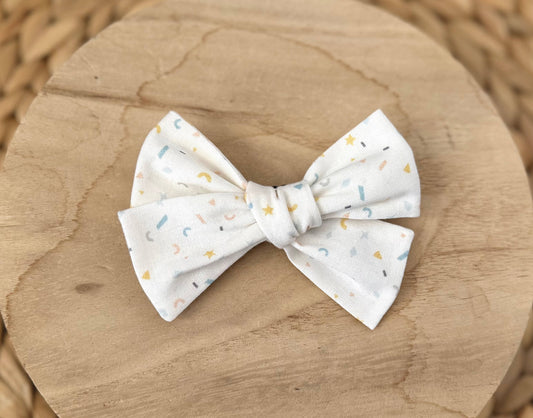 Confetti Hair Bow