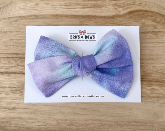 Sparkle Tie Dye Hair Bow