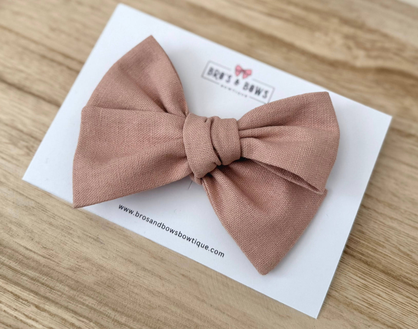 Pinkish Nude Hair Bow