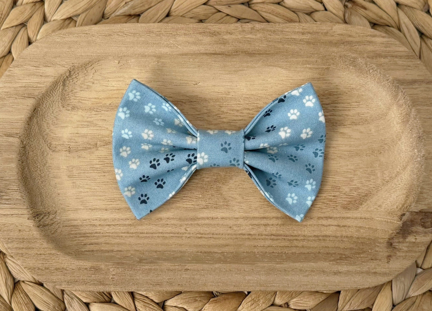 Paw Print Pet Bow Tie