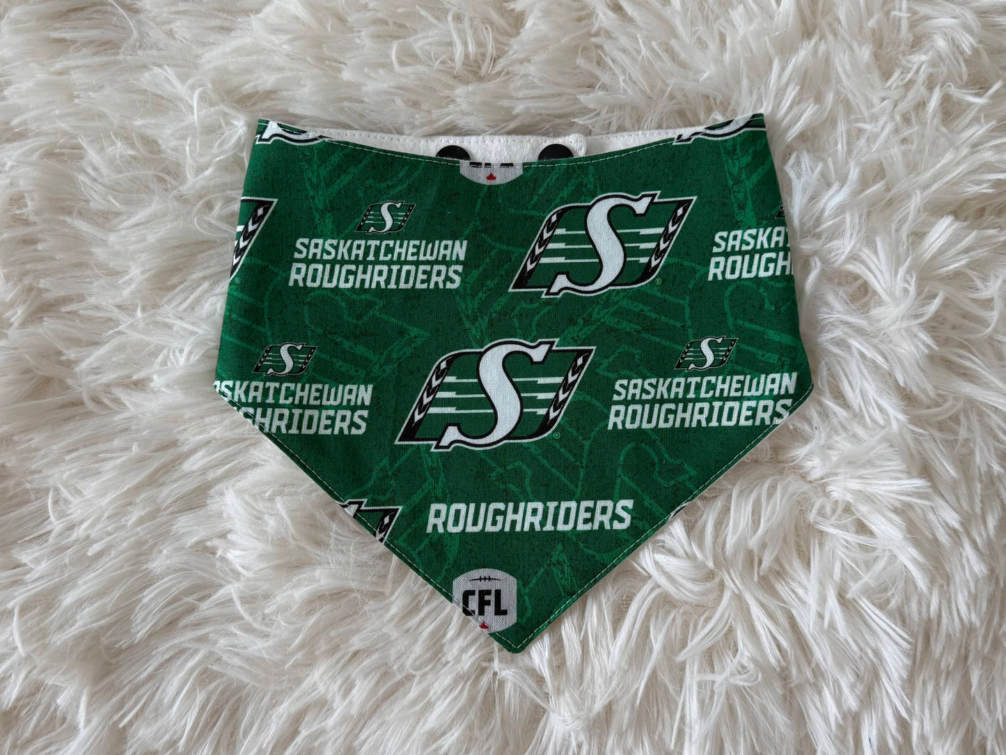 Saskatchewan Roughriders Baby Bib