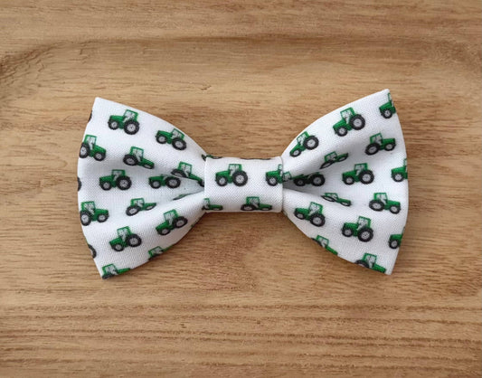 Green Tractors Bow Tie