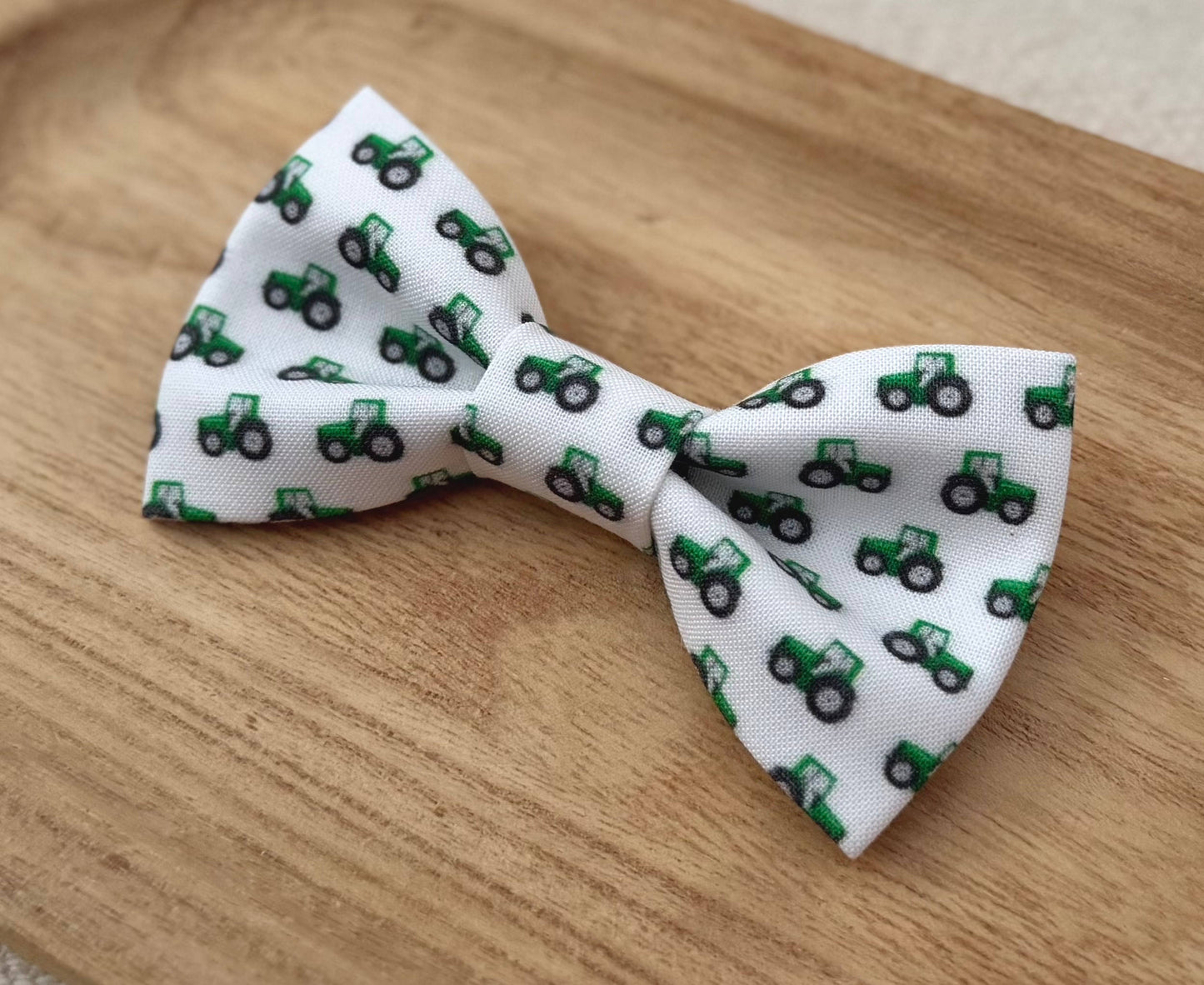 Green Tractors Bow Tie