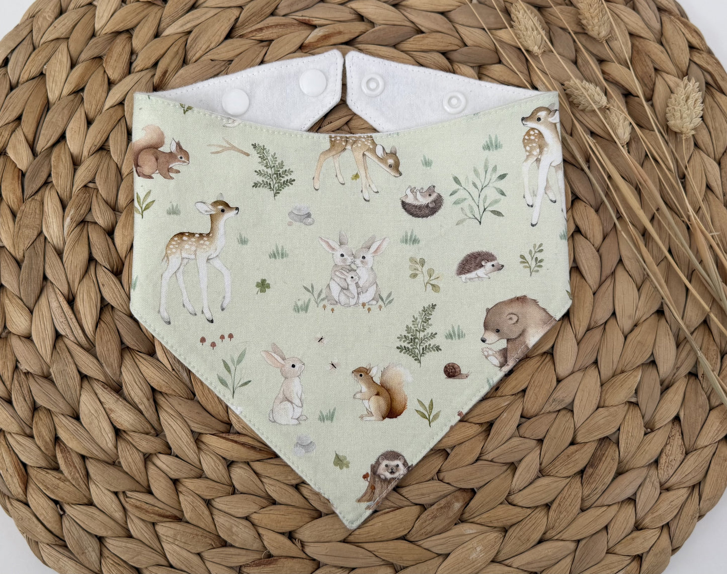 Forest Animals Baby Bib