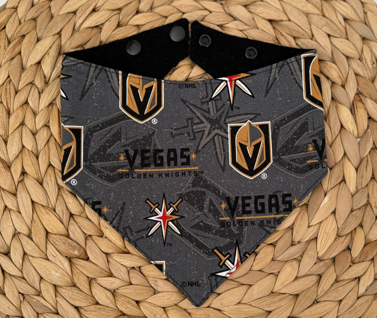 Las Vegas Knights Baby Bib