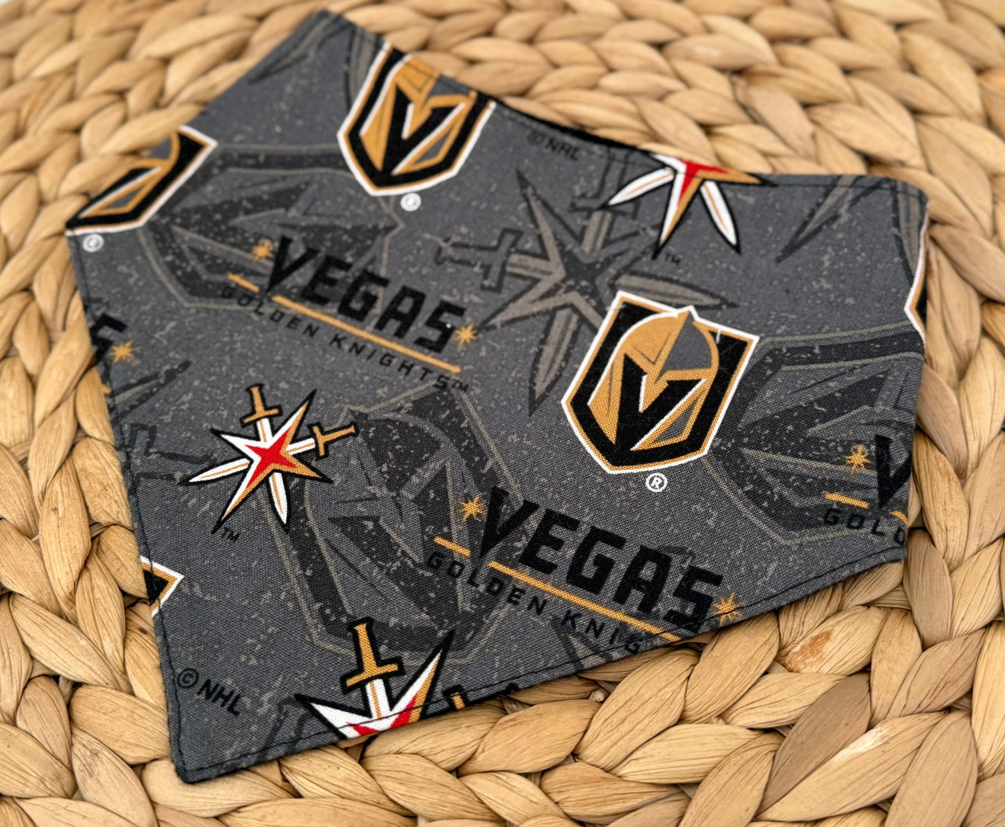 Las Vegas Knights Baby Bib
