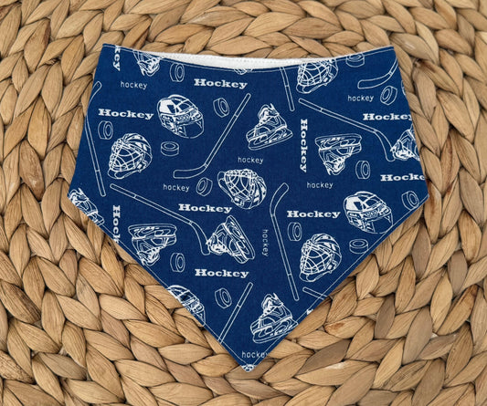 Hockey Baby Bib