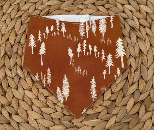 Trees Baby Bib