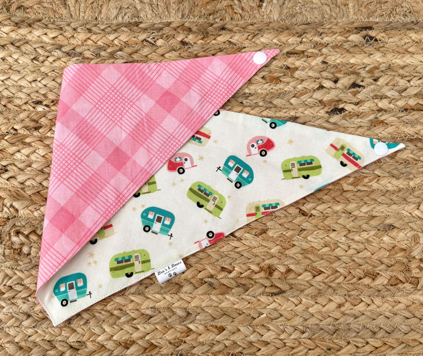 Summer Camping Pet Bandana Bib