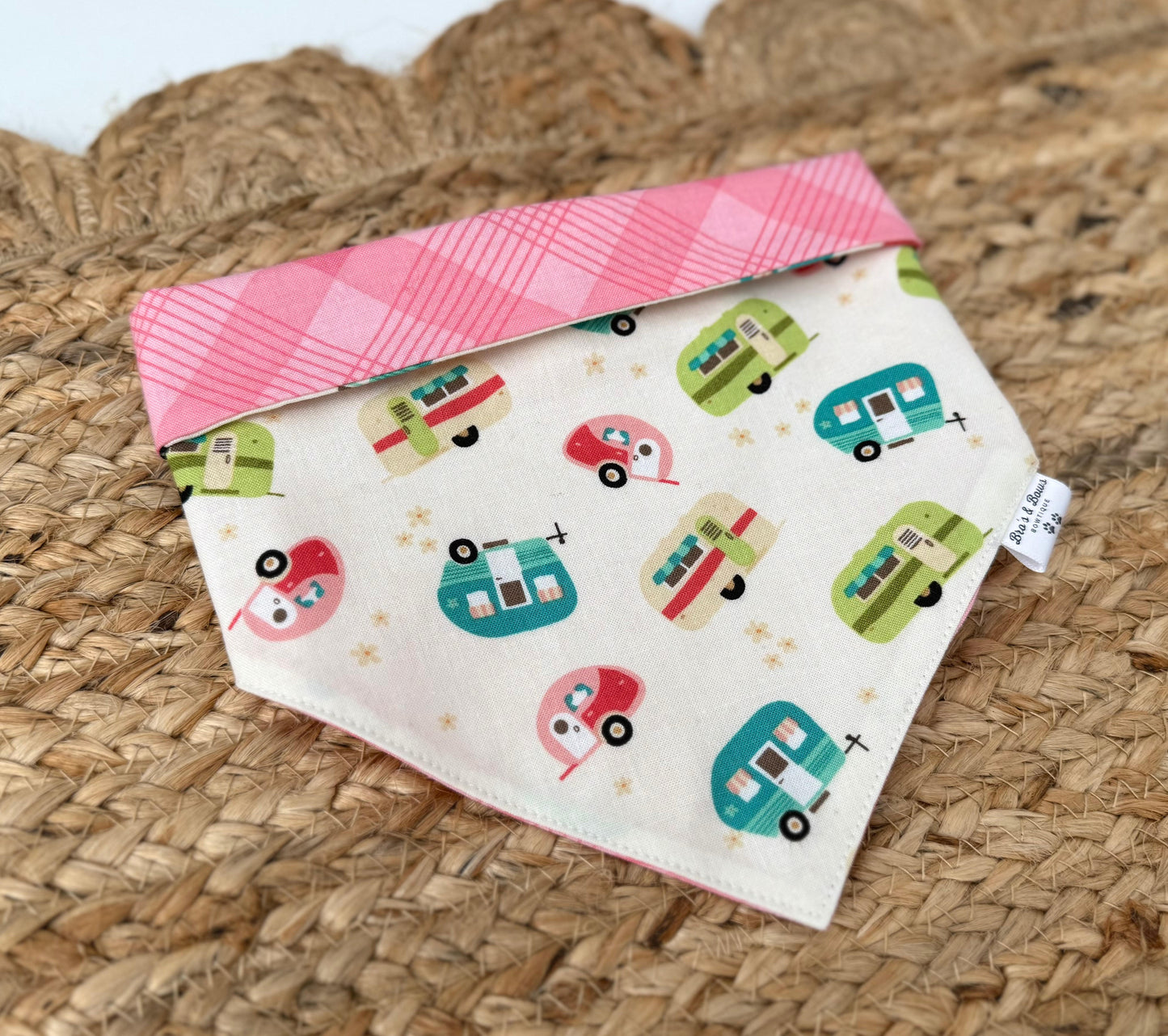 Summer Camping Pet Bandana Bib