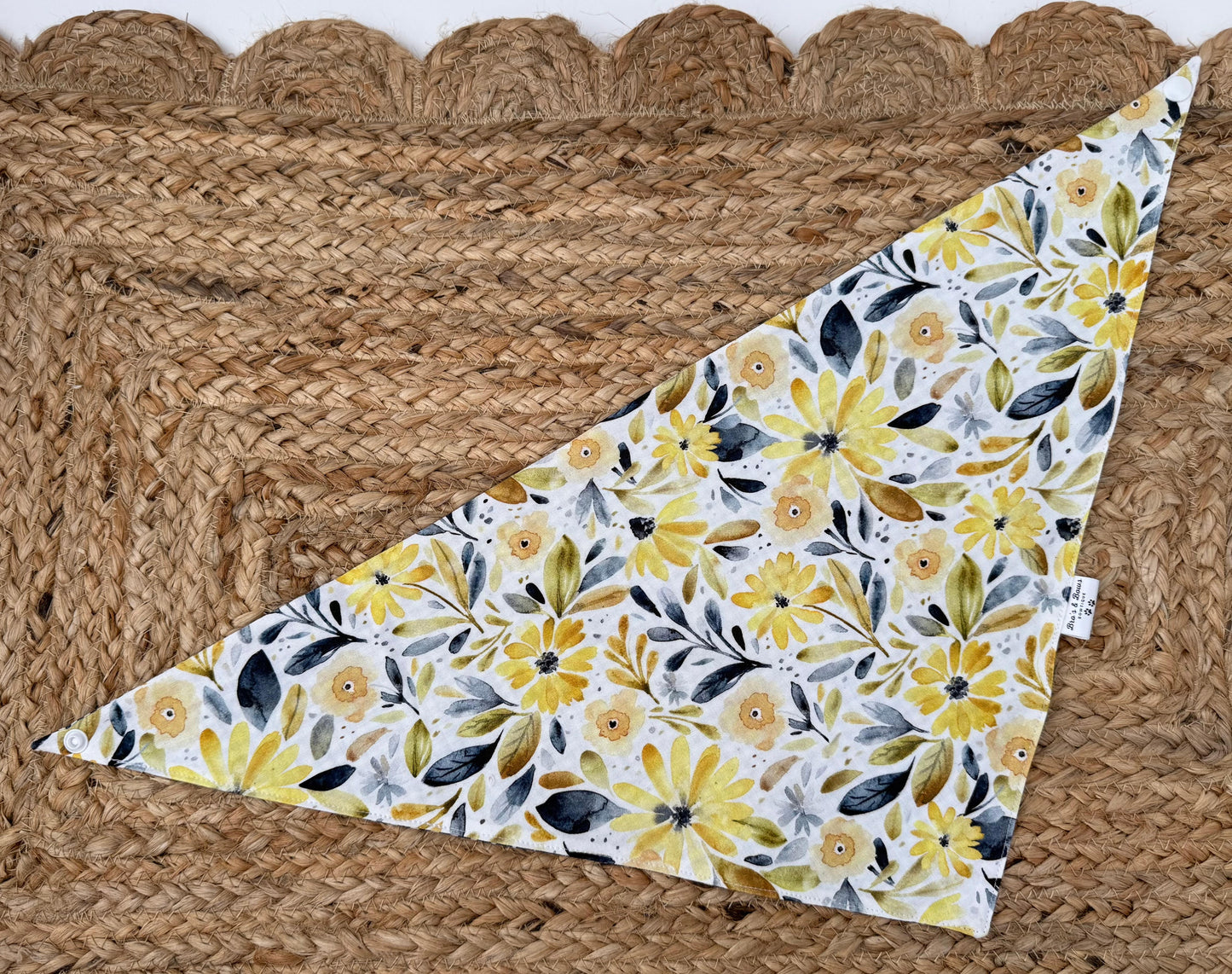 Summer Florals Pet Bandana Bib