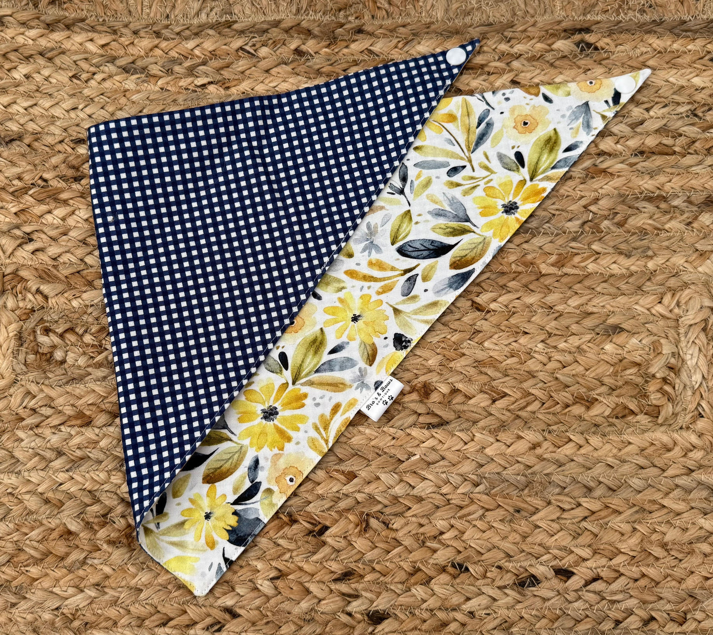 Summer Florals Pet Bandana Bib