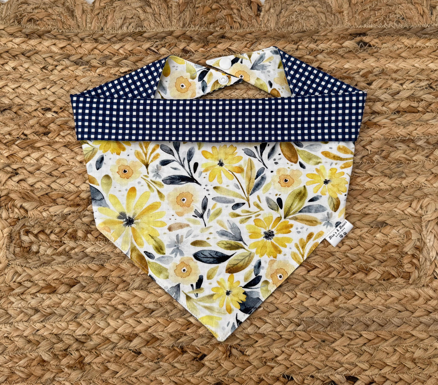 Summer Florals Pet Bandana Bib