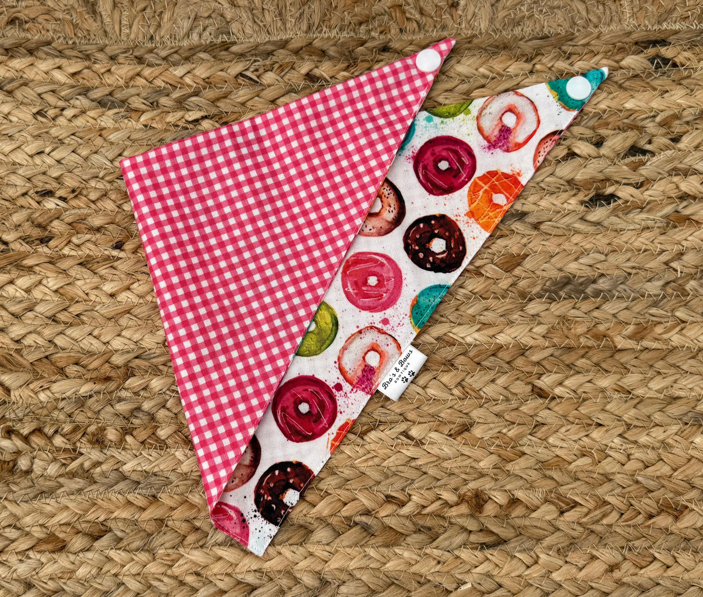 Donuts Pet Bandana Bib