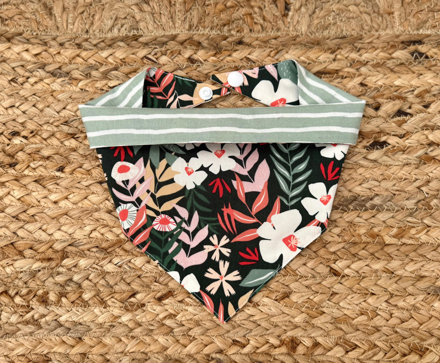 Summer Florals Pet Bandana Bib