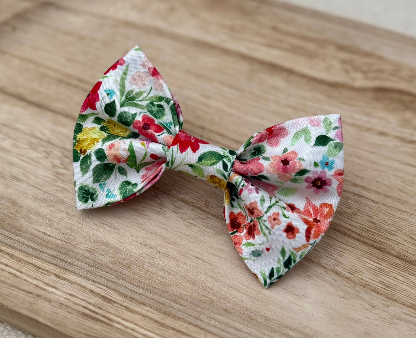 Floral Pet Bow Tie