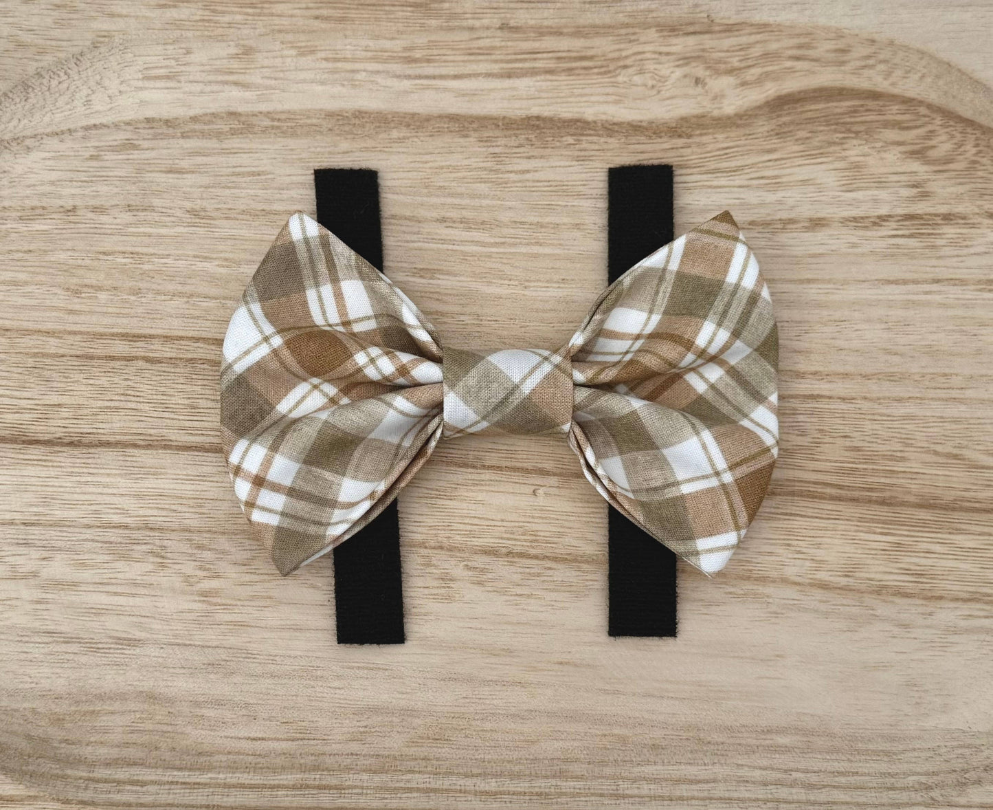 Plaid Pet Bow Tie