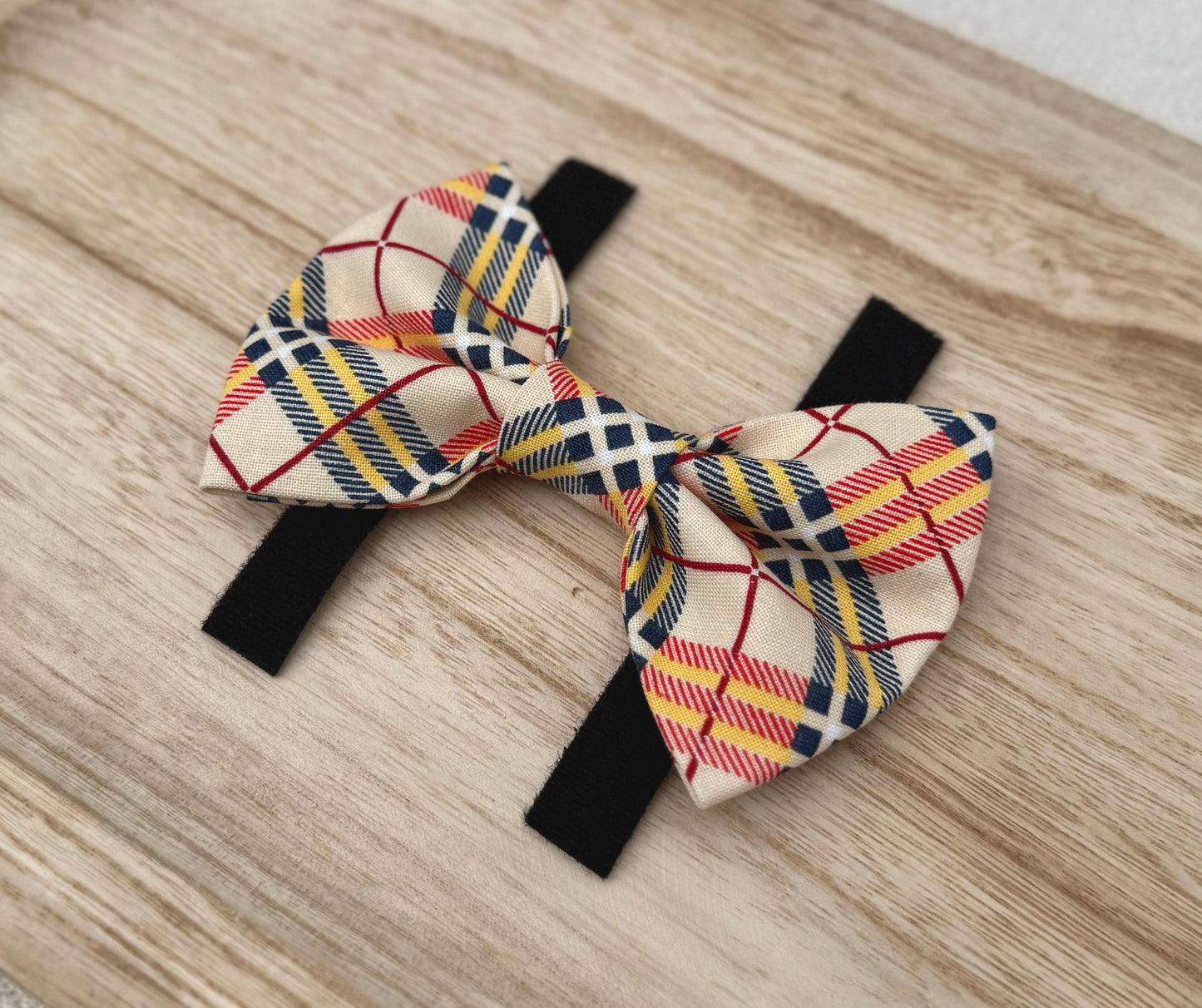 Plaid Pet Bow Tie