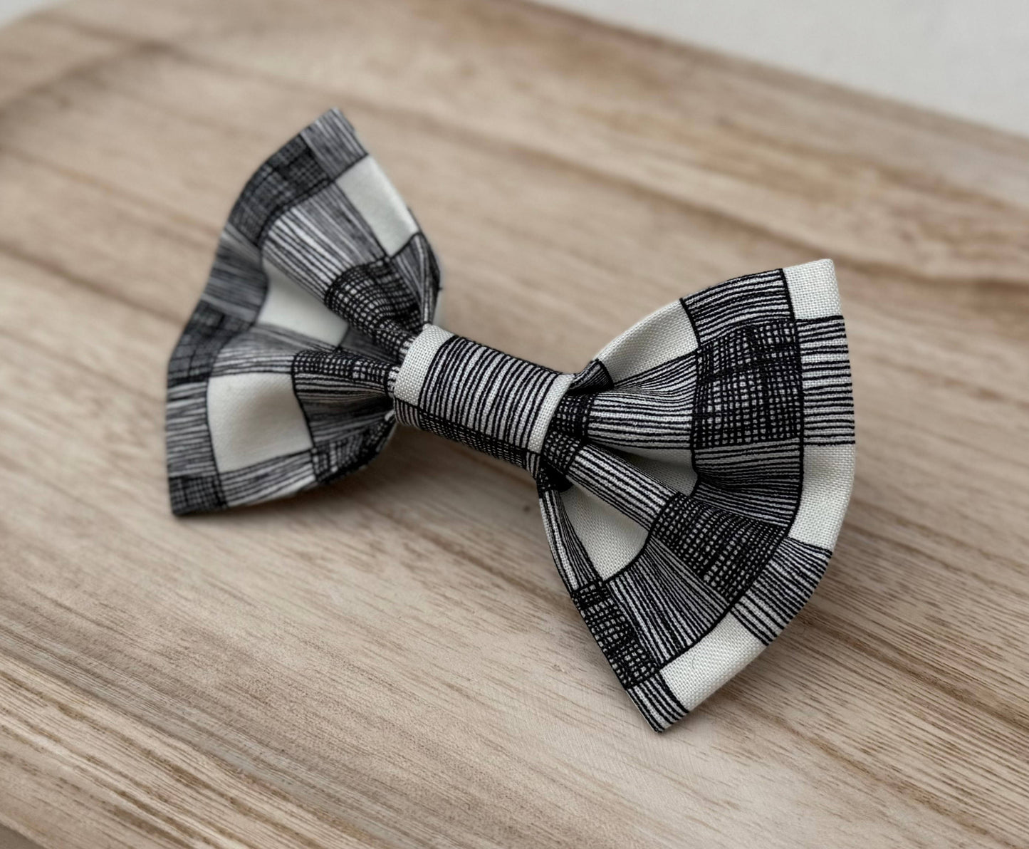 Plaid Pet Bow Tie
